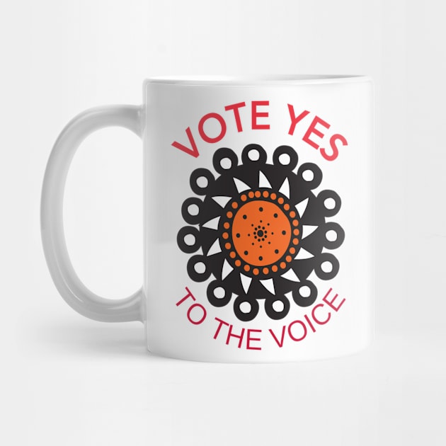 Vote Yes To The Voice Indigenous Voice To Parliament by 3dozecreations